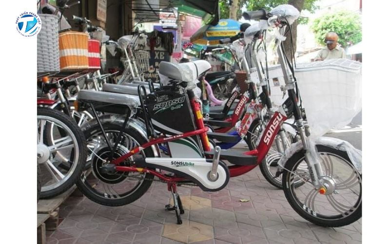 Xe đạp điện Sonsu phong cách trẻ trung, hiện đại